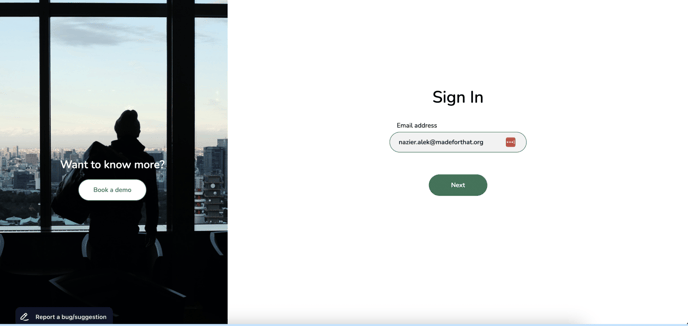 Sign in 1